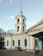 Smolensky Kirche auf Smolensky Friedhof in Sankt Petersburg Smolensky Kirche auf Smolensky Friedhof in Sankt Petersburg